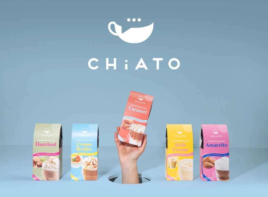 promobild för CHiATO kaffekapslar