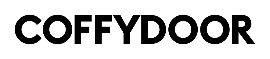 Logotyp för Coffydoor