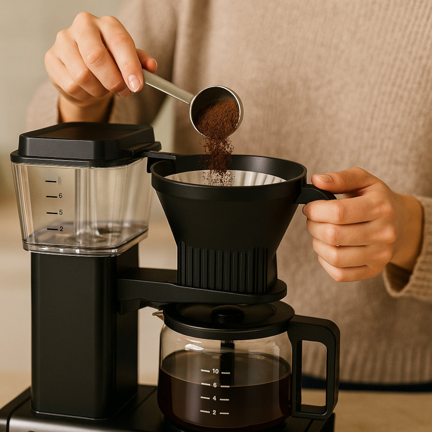 dosera kaffet rätt i din moccamaster för bästa smak