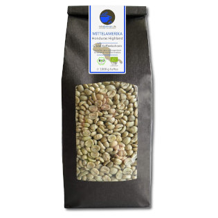 Ekologiskt råkaffe Grön höglandskaffe Honduras Highland 1 kg