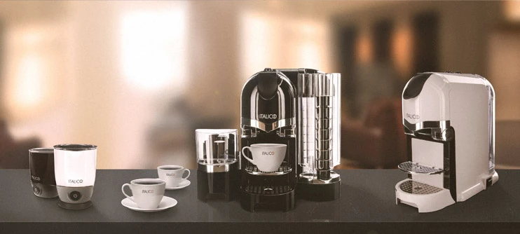 Utbud av kaffeprodukter från Italico