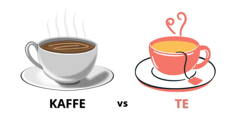 kaffe vs te, skillnader och likheter